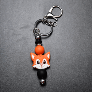 black and orange fox