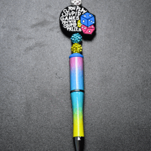 play stupid games win stupid prizes multicolor