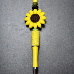 yellow glitter sunflower